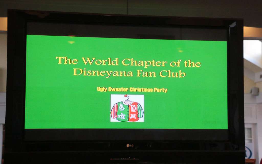 Disneyana Fan Club’s 2015 Christmas Party…