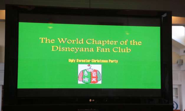 Disneyana Fan Club’s 2015 Christmas Party…