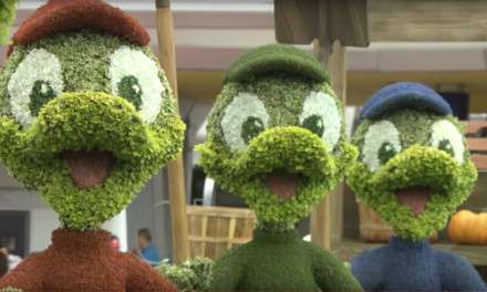 Behind the Scenes: The Making-of Huey, Dewey and Louie Topiaries at 2016 Epcot International Flower & Garden Festival