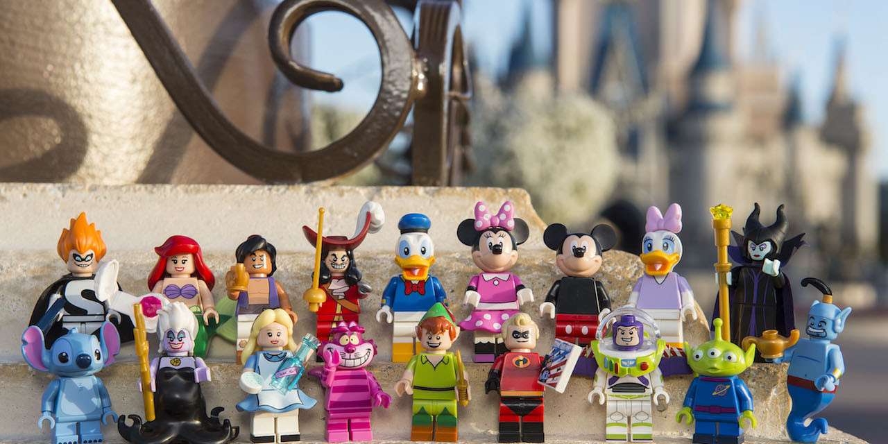 New LEGO Minifigures Featuring Iconic Disney Characters Debut in May
