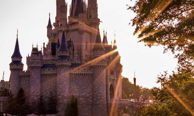It’s a Sunny Morning at Cinderella Castle