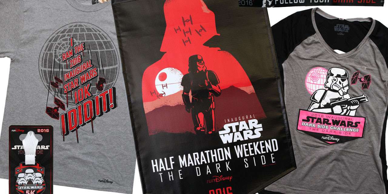 First Look at Commemorative Products for Star Wars Half Marathon – The Dark Side in April 2016