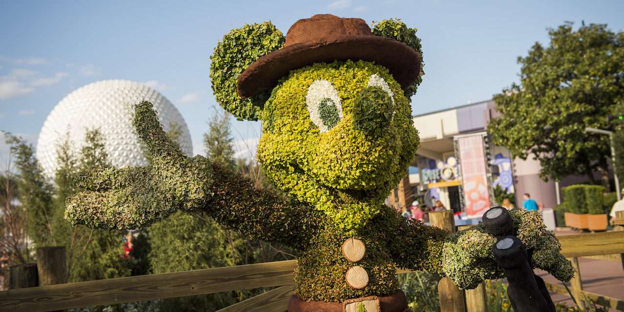 Epcot International Flower & Garden Festival Celebrates Earth Day