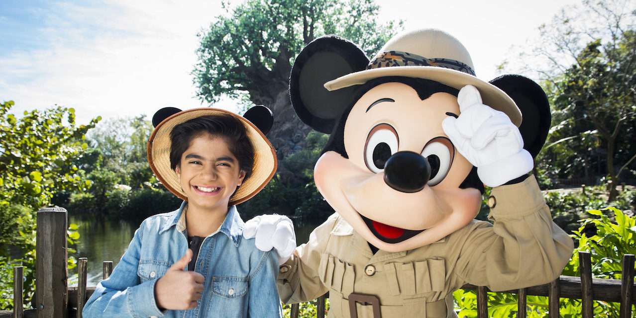 ‘The Jungle Book’ Actor Neel Sethi Visits Disney’s Animal Kingdom