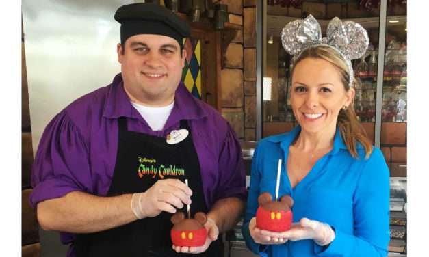 DIY Apples With Character: Mickey Mouse