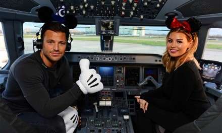 Stars join deserving youngsters as they visit Disneyland Paris