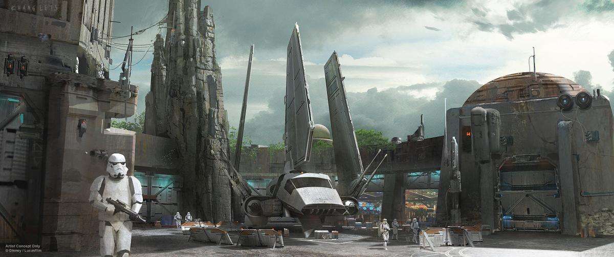 Disney starts work on Star Wars land with a 360-degree glimpse