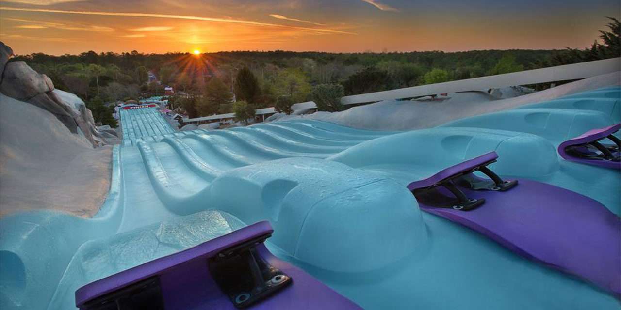 Good Morning From Toboggan Racers at Disney’s Blizzard Beach Water Park