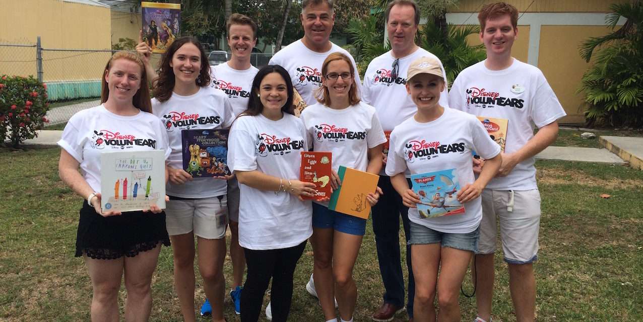 Disney Cruise Line Crew Members Inspire Students in the Bahamas through the Art of Storytelling