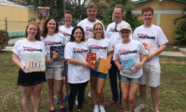 Disney Cruise Line Crew Members Inspire Students in the Bahamas through the Art of Storytelling