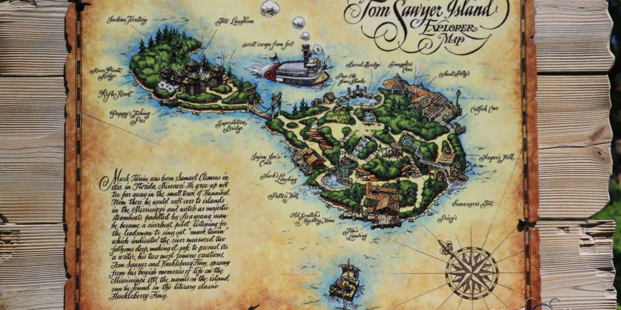 Tom Sawyer Island-Gateway to The Past