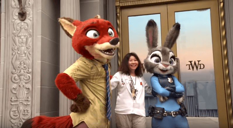 Meeting Nick and Judy from Disney’s ‘Zootopia’ in Hollywood Land at Disney California Adventure Park Shawn Slater