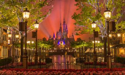Disney Parks After Dark: Enchanted Storybook Castle at Shanghai Disneyland