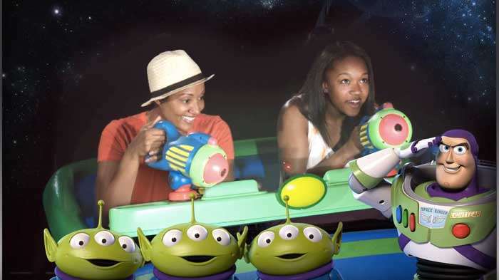 New Animated Magic Shot at Buzz Lightyear’s Space Ranger Spin