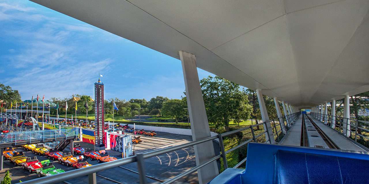 It’s a Bright Day at Tomorrowland Transit Authority PeopleMover