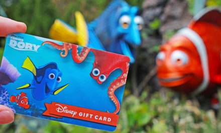 Have you seen her?! New ‘Finding Dory’ Disney Gift Card Available Online and at Disney Parks