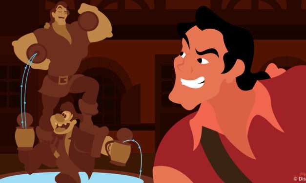 Disney Doodle: Gaston Sizes Up the Competition