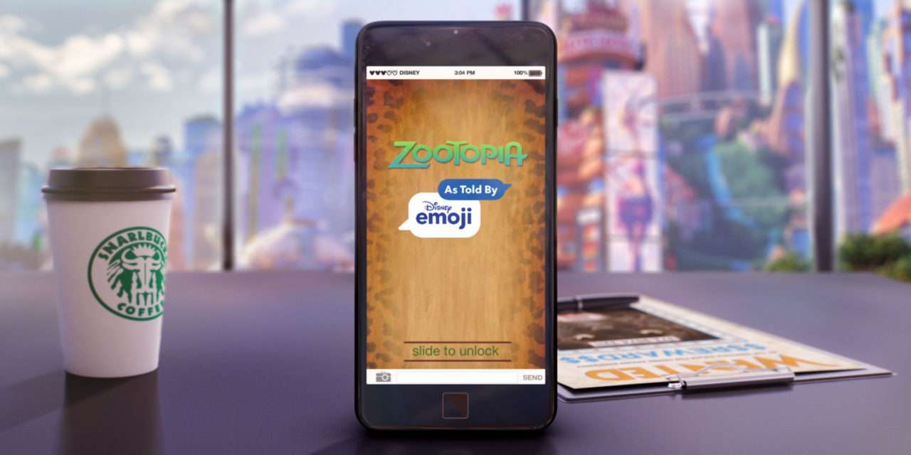 Disney’s “Zootopia as Told By Emoji”