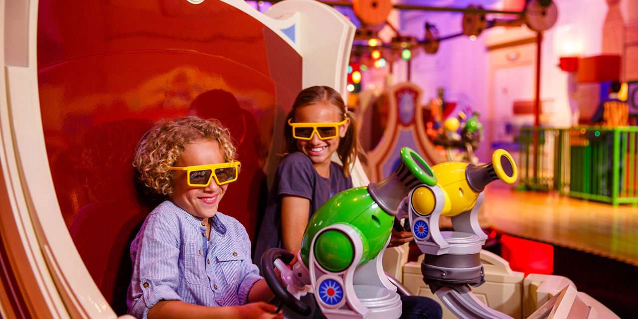 #DisneyKids: Friendly Competition at Toy Story Mania!