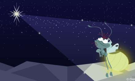 Disney Doodle: Ray the Firefly Wishes On A Star at Epcot