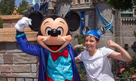 Ruby Barnhill From ‘The BFG’ Visits the Disneyland Resort