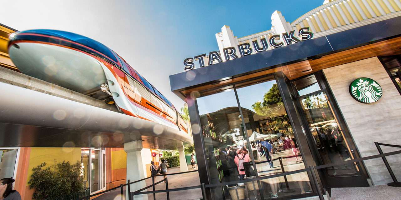 Downtown Disney District at the Disneyland Resort Wakes Up to a New Starbucks