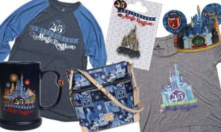 Another Look at Magic Kingdom 45th Anniversary Products Arriving in Fall 2016 at Walt Disney World Resort