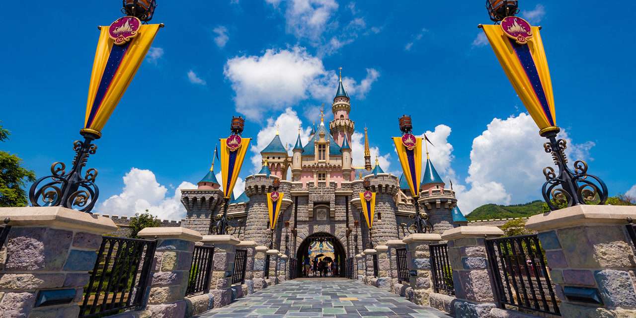 Sleeping Beauty Castle Dresses Up In Style At Hong Kong Disneyland