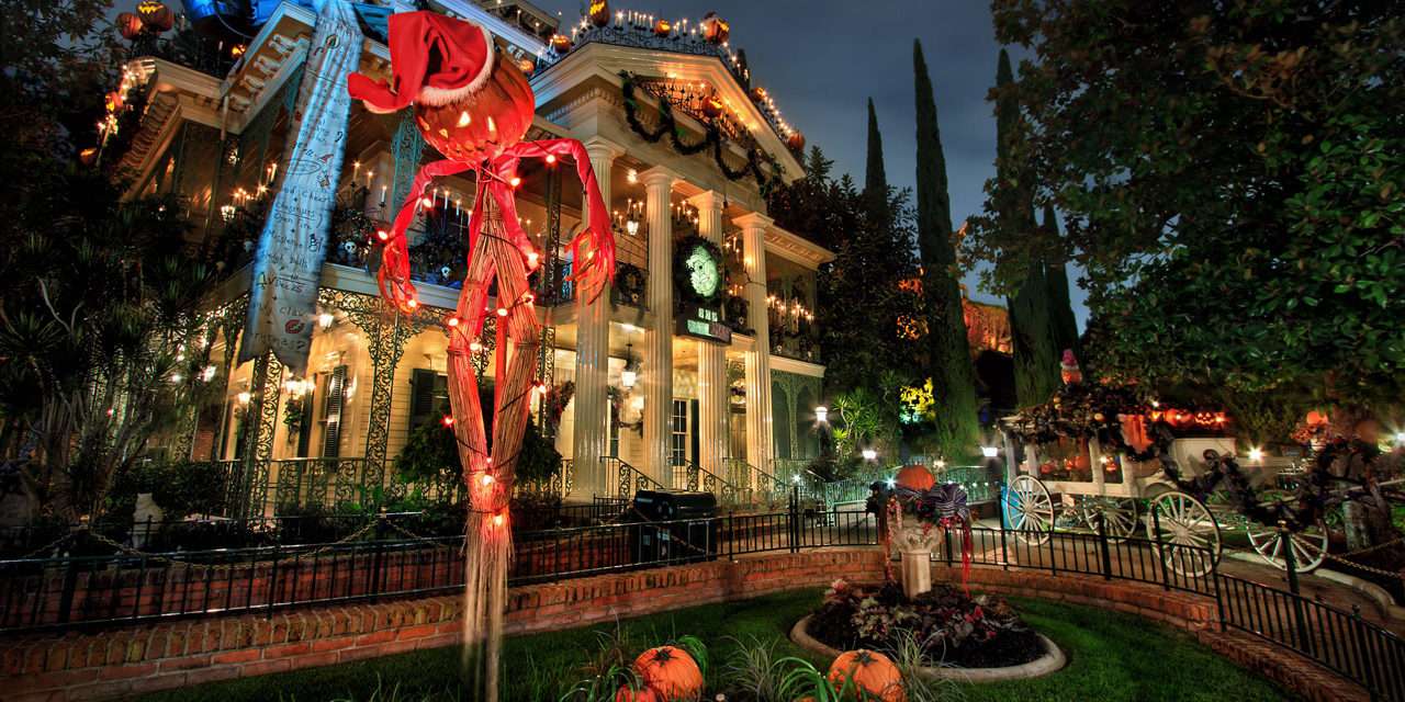 2016 Haunted Mansion Holiday Gingerbread House at Disneyland Park