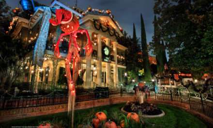 2016 Haunted Mansion Holiday Gingerbread House at Disneyland Park