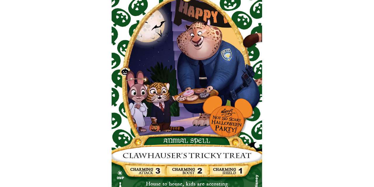 ‘Clawhauser’ Sorcerers of the Magic Kingdom Card To Be Released At Mickey’s Not-So-Scary Halloween Party