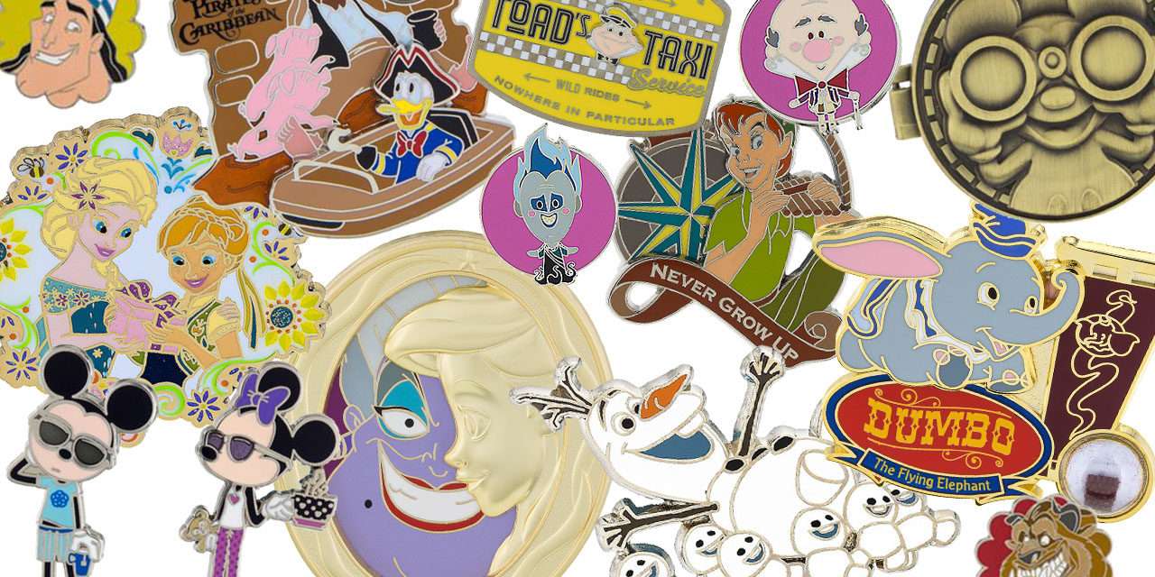 Disney Pin Preview – New Pins Coming to Disney Parks in Late Summer 2016