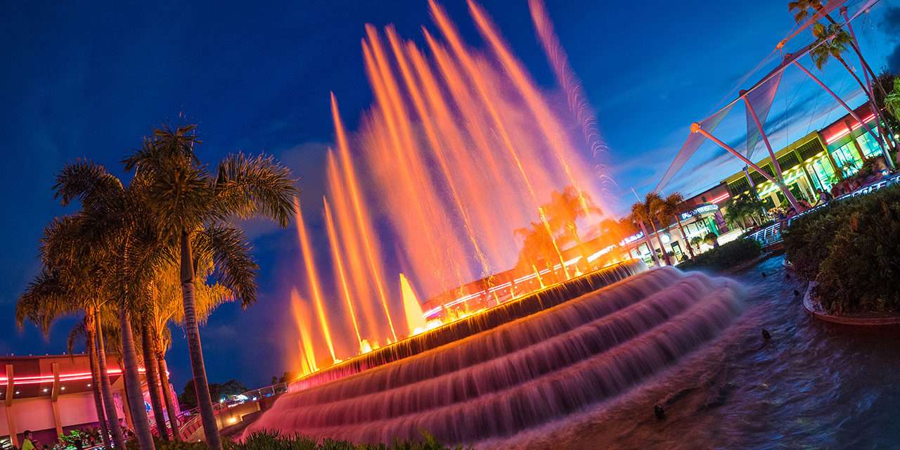 Disney Parks After Dark: Fountain of Nations at Epcot