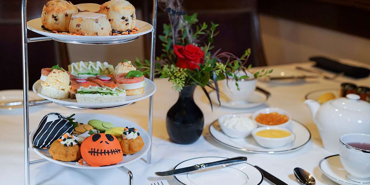 ‘Trick or Tea’ Haunts Steakhouse 55 at Disneyland Hotel This Fall