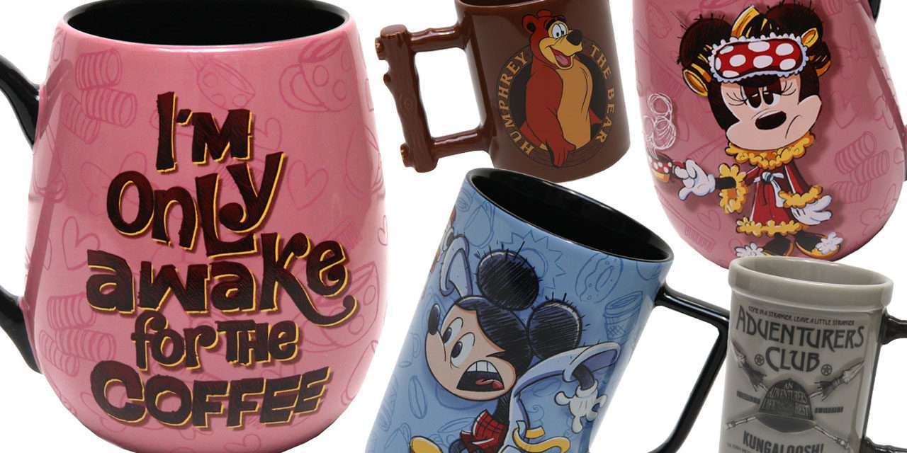 Preview of New Mugs Coming Soon to Disney Parks