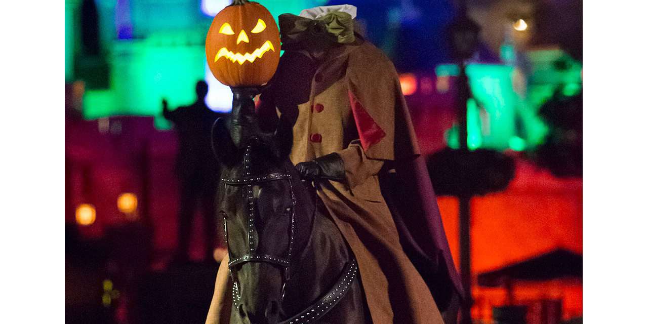 Behind the Scenes: Disneyland Resort Horses Train to Ride with Headless Horseman During Mickey’s Halloween Party