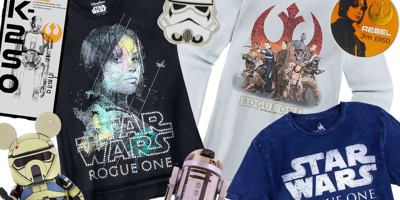 #GoRogue with Rogue One Merchandise Coming to Disney Parks on September 30