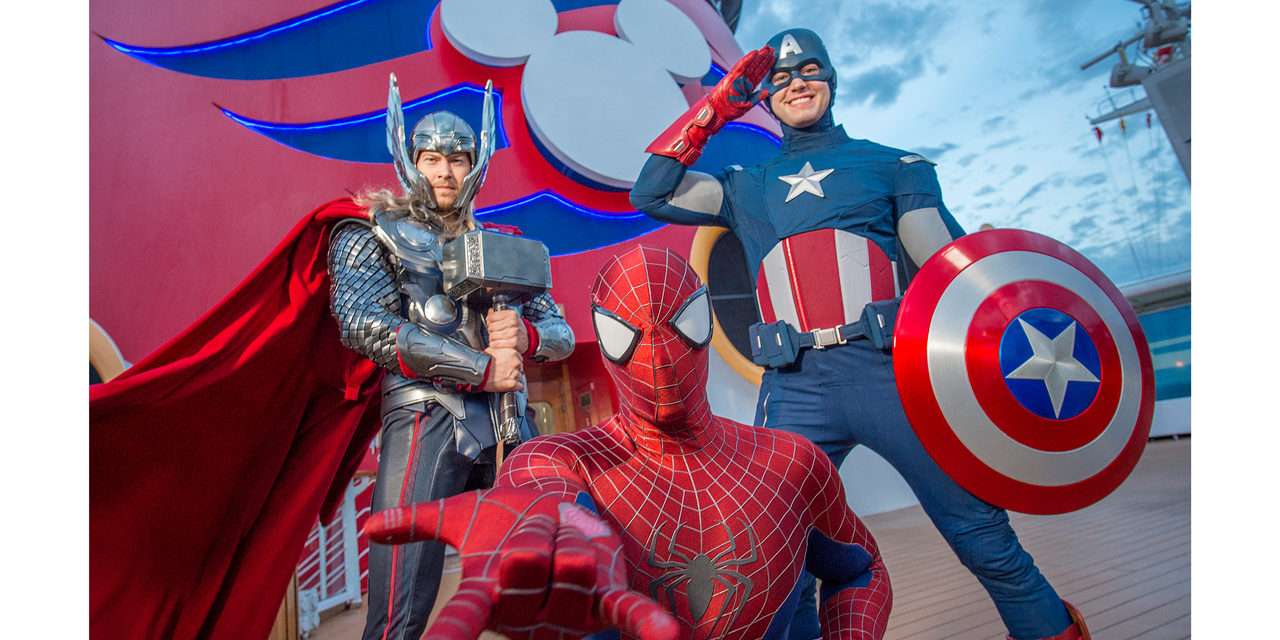 Disney Cruise Line Introduces First-Ever Marvel Day at Sea on Select Disney Magic Sailings from New York in Fall 2017