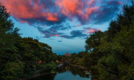 The Sun Sets Over Expedition Everest