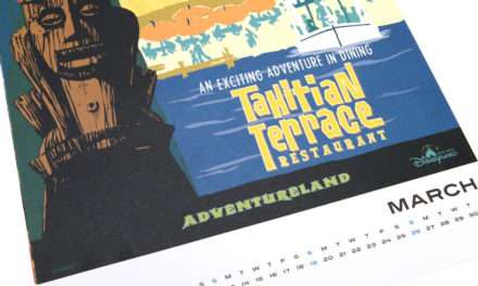 Popular Disney Parks and Resorts Attraction Poster Calendar Returns for 2017
