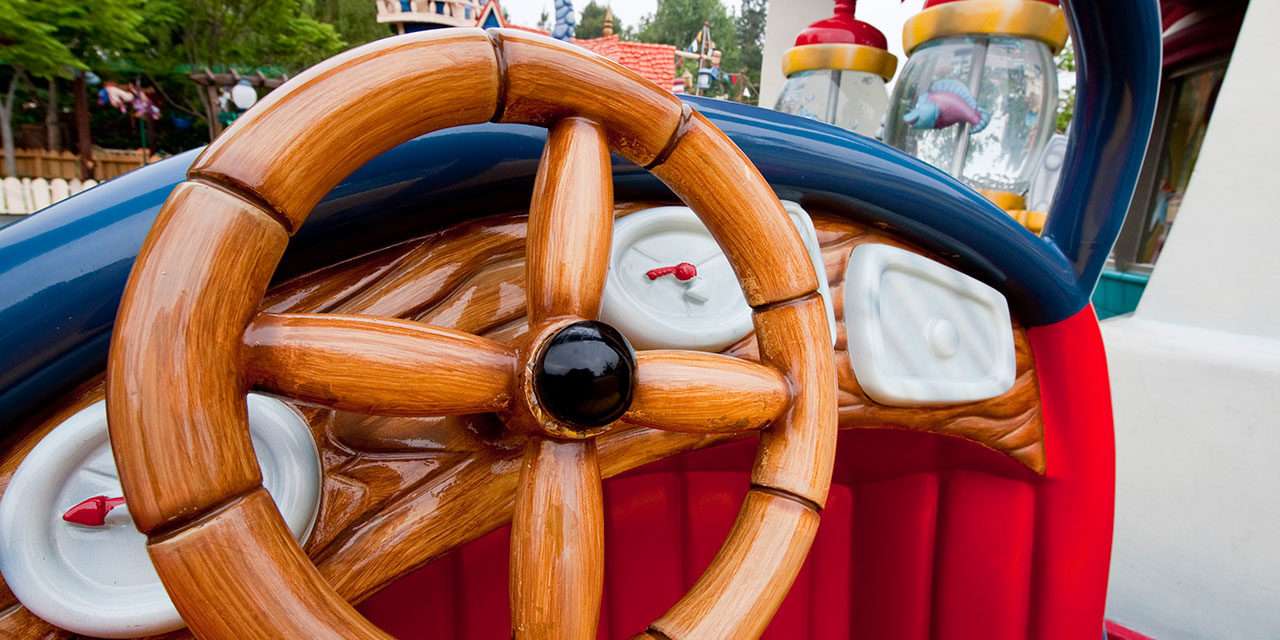 The Vehicles of Mickey’s Toontown at Disneyland Park