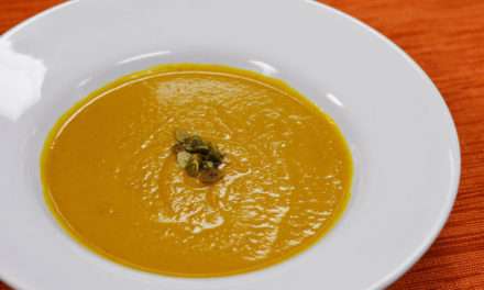 Pumpkin Soup from Sunshine Seasons at Epcot