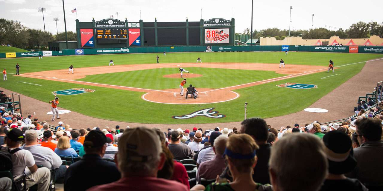 Atlanta Braves’ 20th Annual Spring Training Schedule at Walt Disney World Announced