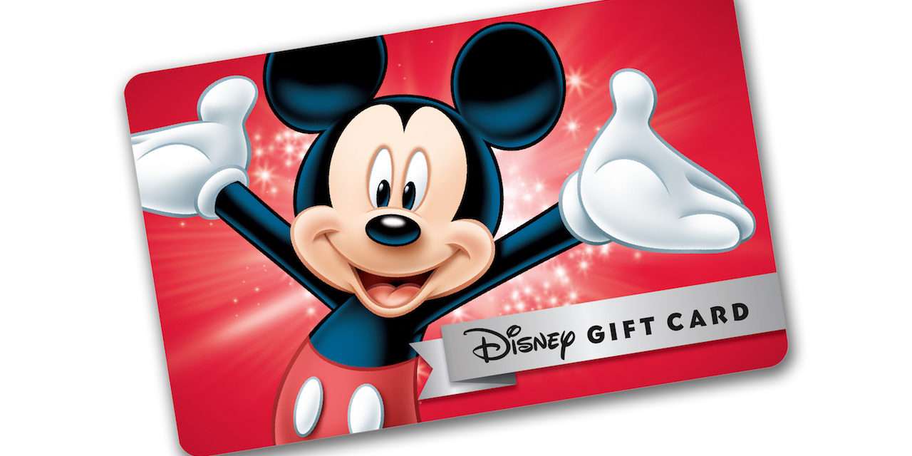 The Disney Gift Card eGift Is Now Available