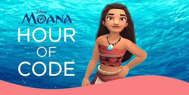 Disney Launches Global Online Coding Event with New Disney’s Moana Hour of Code Tutorial