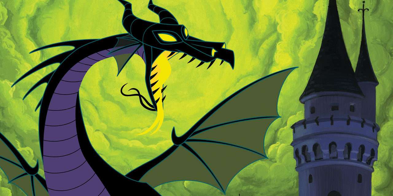 ‘Maleficent’s Fury’ Hand-Painted Ink & Paint Cel Debuts November 4 at Disneyland Resort