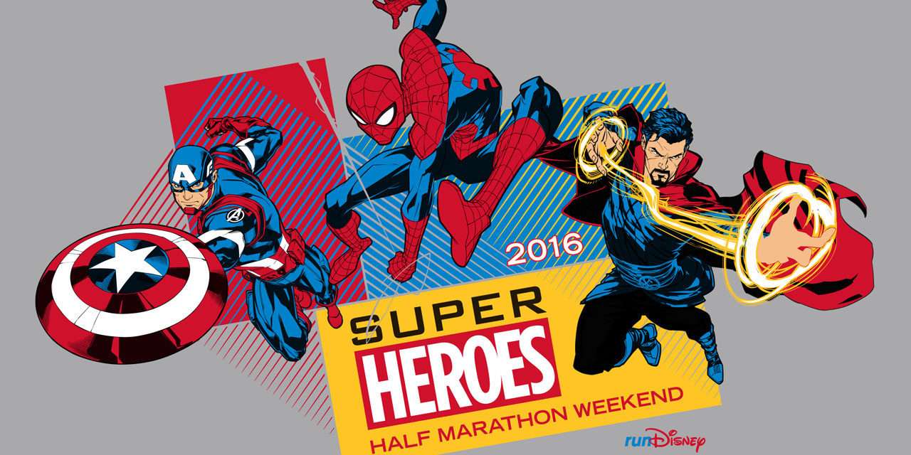 First Look at Merchandise for runDisney Super Heroes Half Marathon Weekend 2016 at the Disneyland Resort