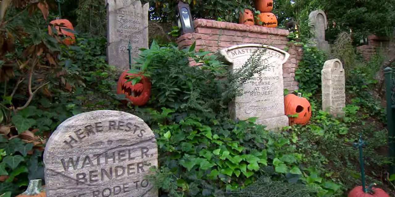 Haunted Mansion Headstones Return to Disneyland Park