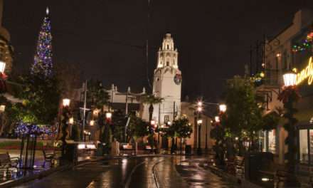Disney Parks After Dark: Buena Vista Street is Aglow During Holidays at the Disneyland Resort