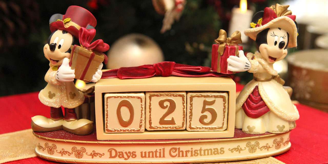 Countdown to Christmas with Unique Products and Special Deals from Disney Parks